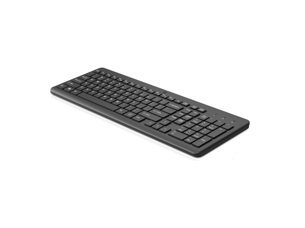 Hp 225 - Tastatur - 2,5-Zone Layout - Trådløs - 2.4 Ghz - Pan Nordic - Sort