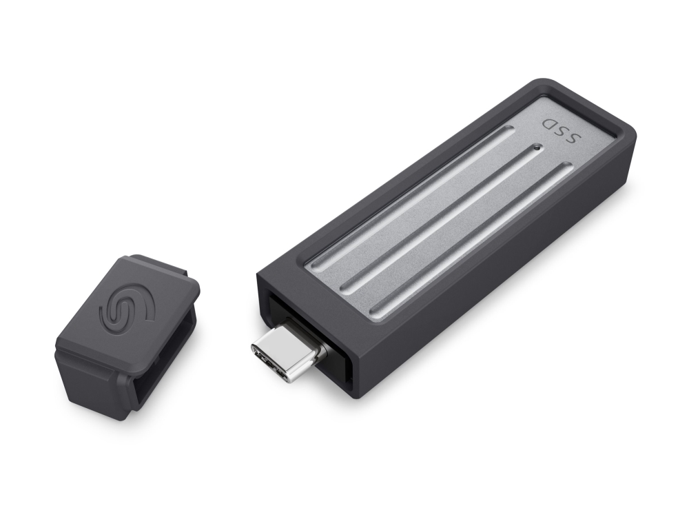 Seagate Ultra Compact Stmx2000400 - Ssd - 2 Tb - Ekstern (Bærbar) - Usb 3.2 Gen 2 (Usb-C Stikforbindelse) - Mørkegrå - Med Seagate Rescue Data Recove