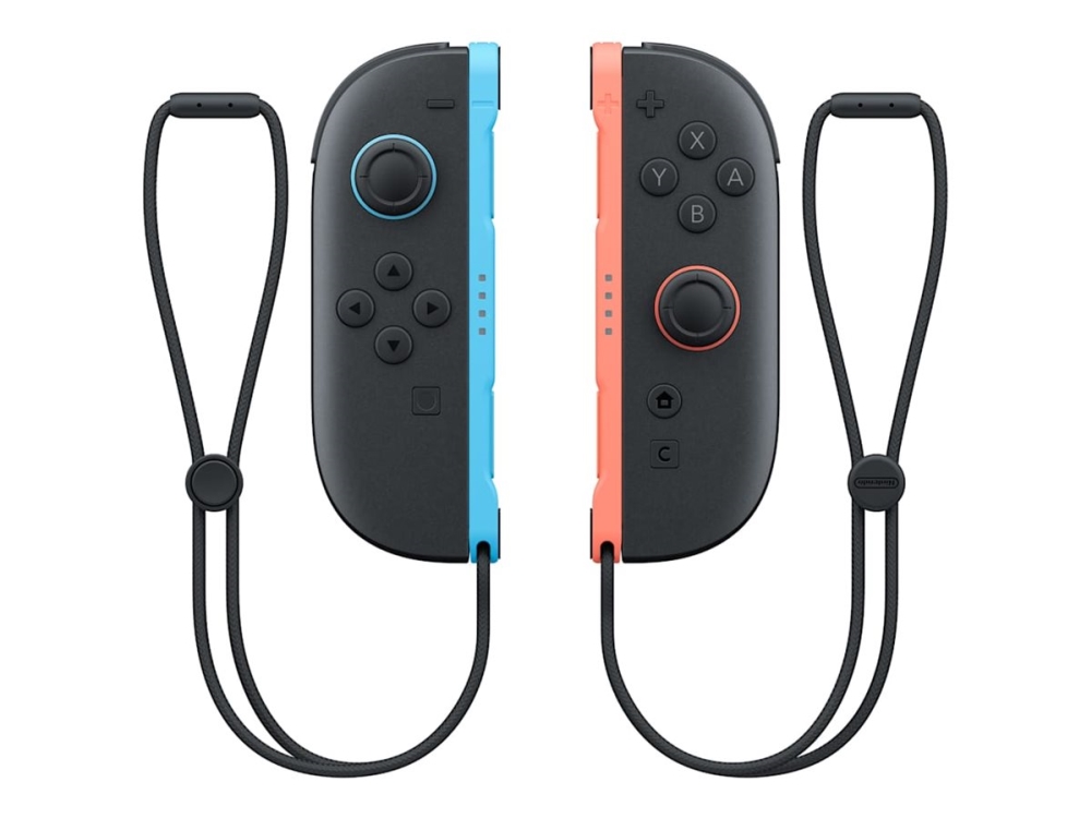 Nintendo Joy-Con 2 (L)/ Light Blue/Light Red, Joystick, Nintendo Switch 2, Capture Button, D-Pad, Home Button, Analogue / Digital, Wireless, Bluet