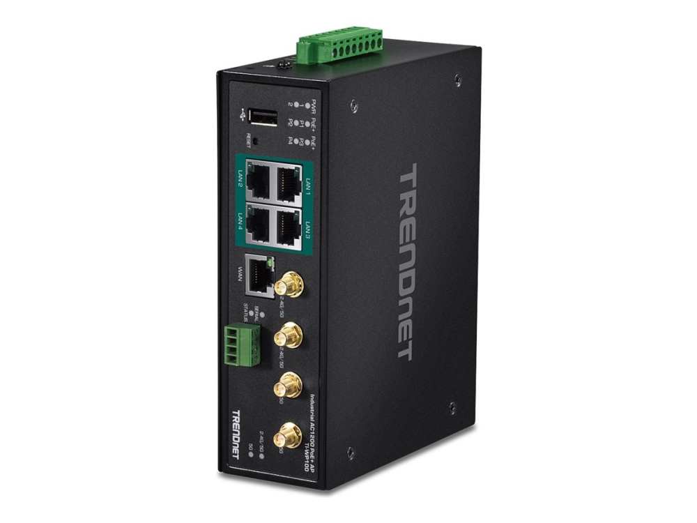 Trendnet Trendnet Ti-Wp100 Industrieller Poe+, Ac1200 Gigabit Wireless Router