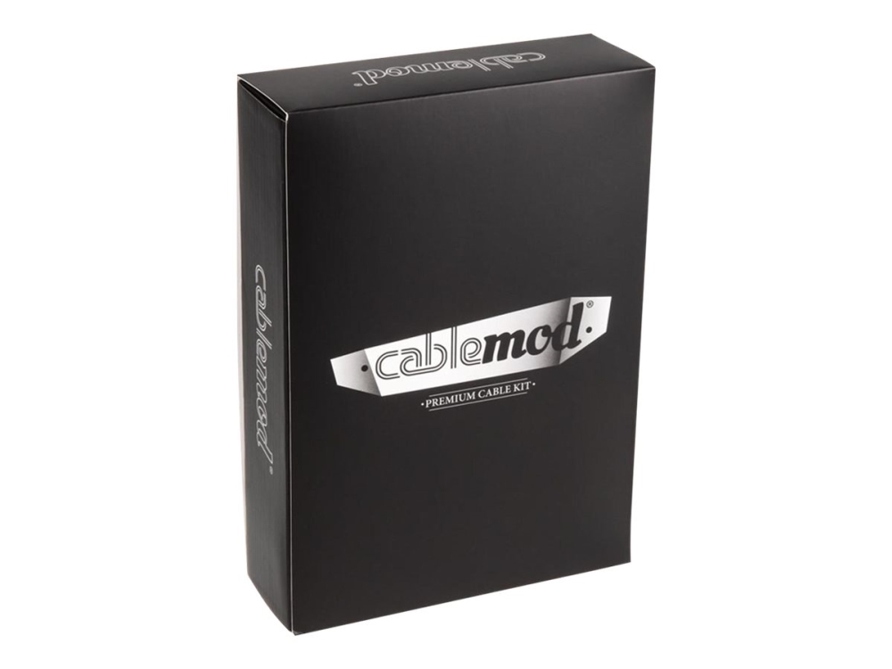 Cablemod Classic Modmesh C-Series Axi, Hxi & Rm Cable Kit - Strømkabelpakke - Sort, Hvid