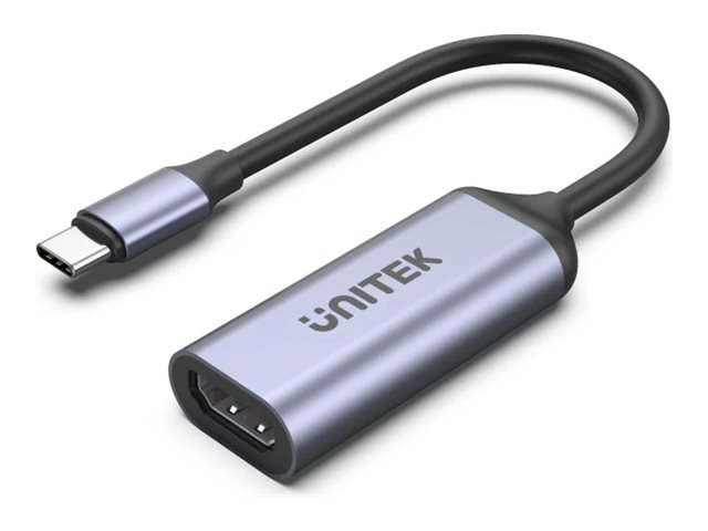 Unitek V1416b, 0,15 M, Usb Typ-C, Hdmi, Männlich, Weiblich, Gerade