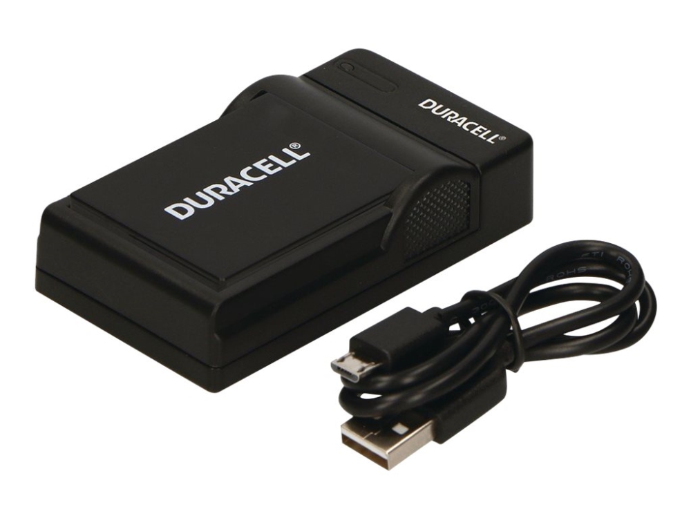 Duracell Drp5953 - Usb-Batterioplader - 1 X Batterier Lader Op - For Panasonic Lumix Dmc-F4t, Fh22, Fs11, Fs33, Ft20, Ft4, Fx48, Fx66, Fx70, Fx700, F