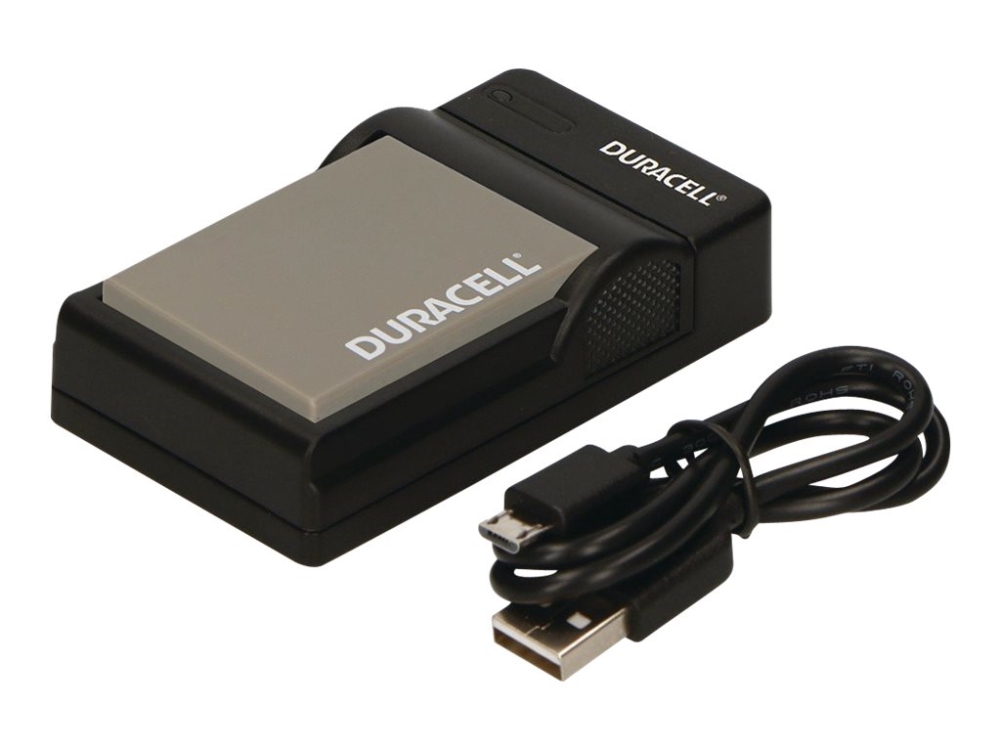 Duracell - Usb-Batterioplader - 1 X Batterier Lader Op - Sort