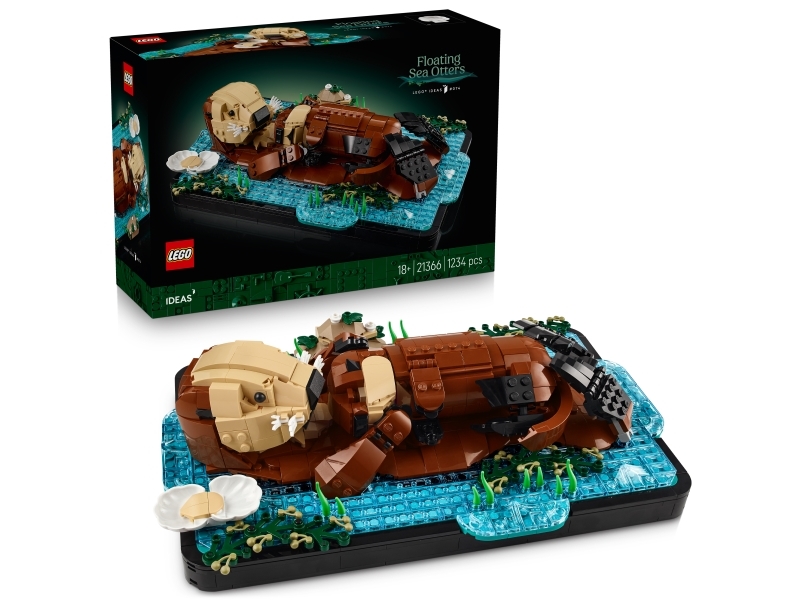 LEGO Ideas 21366 Floating Sea Otters | LEGO® - Alla LEGO | GameStuff