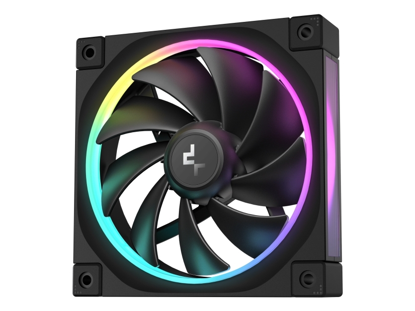 DeepCool FL12, Ventilator, 12 cm, Sort billede