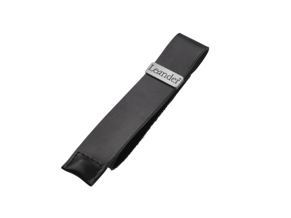 Leander Classic Læderstrop til Bøjle - Sort