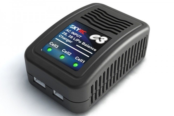 SkyRC LiPo-laddare SkyRC E3 | Radiostyrd - Elektronik - Batterier & Laddare | GameStuff