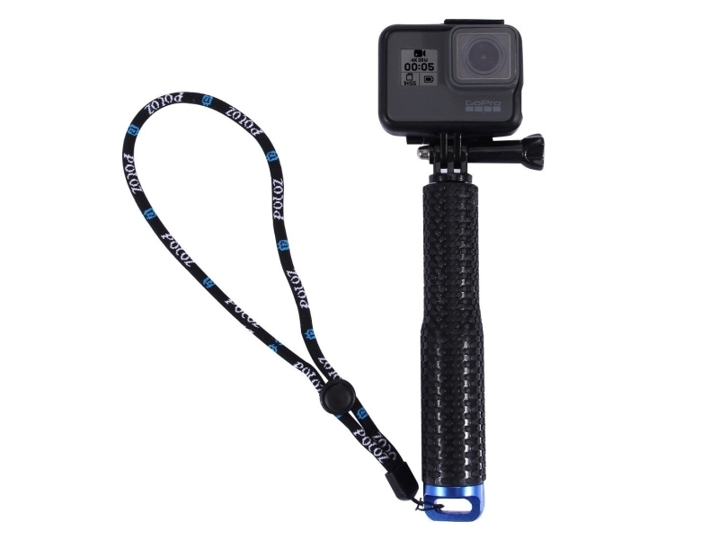 Selfie Stick Puluz for sports cameras (DJI, GoPro, Insta360)(black)