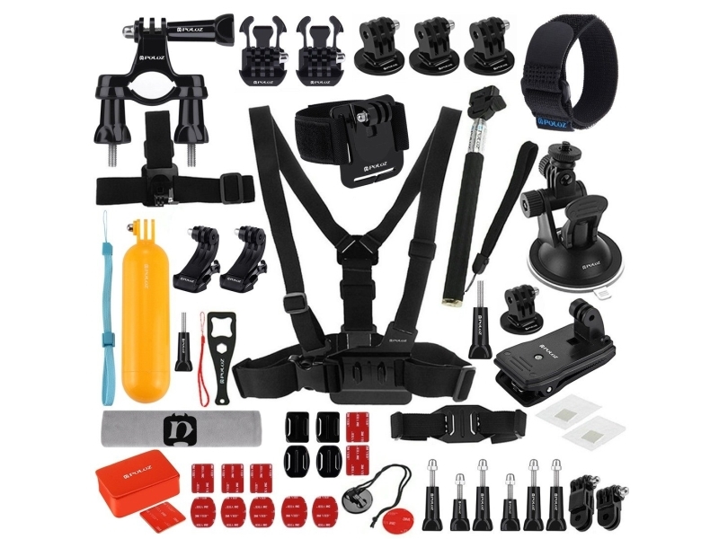 Puluz Accessories Ultimate Combo Kits for sports cameras PKT16 53 in 1