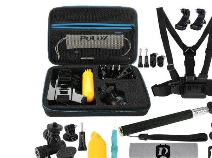Puluz-Set Mit 20 Zubehör Für Sportkameras (Inkl. Osmo Action 5 Pro) Pkt11