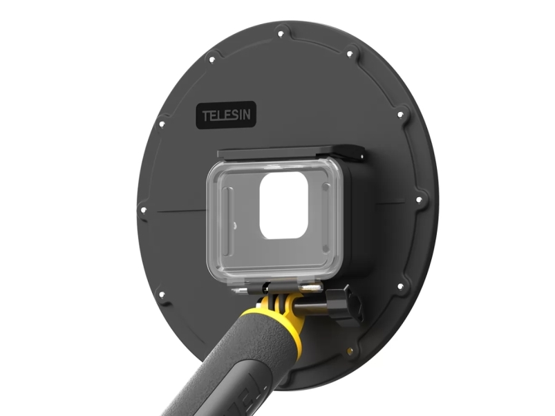 Telesin Dome Port underwater housing for GoPro Hero 13 / 12 / 11 / 10 / 9 (GP-DMP-T09) | Tele & GPS - Mobil tillbehör - Selfie stång | GameStuff