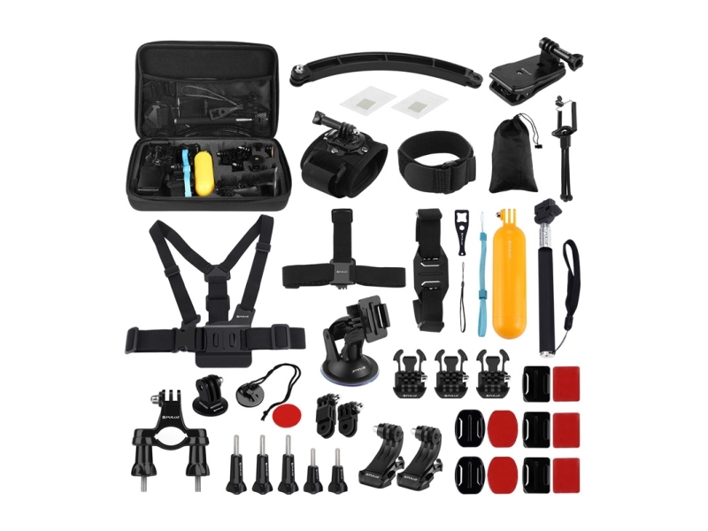 Set of 50 Puluz accessories for sports cameras PKT39