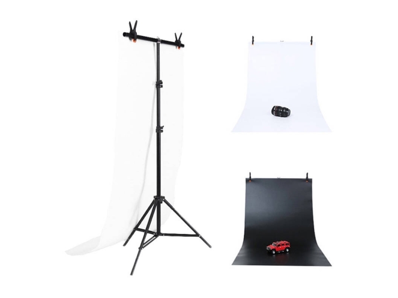 Puluz / Fotobakgrundsfäste 70x200cm + fotobakgrunder 2 st DCA0976 | Spel - Gamingmöbler - Gamingstolar | GameStuff