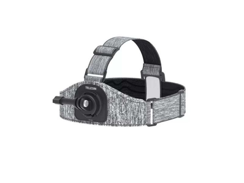 Telesin-pandebånd med to fastgørelser til sportskameraer (GP-HMS-T06)