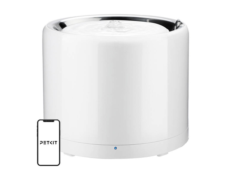 PETKIT Smart Pet drickfontän Eversweet 3 Pro (trådlös pump) 1,8 l rostfritt stål/ABS vit (SUS304) | Sällskapsdjur - Katt - Andra katt tillbehör | GameStuff