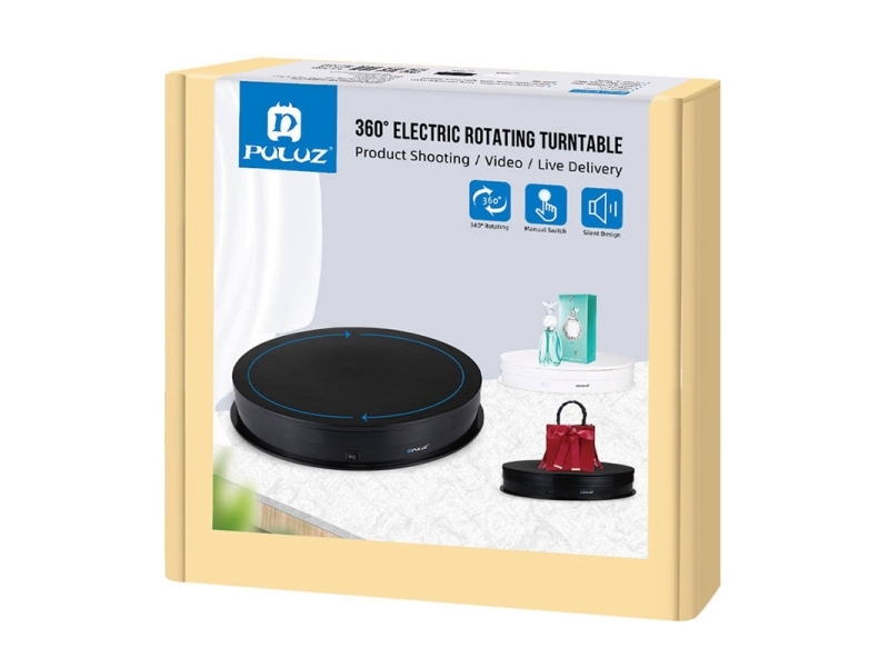 Puluz Electric Rotating Turntable Display 30cm USB (black)