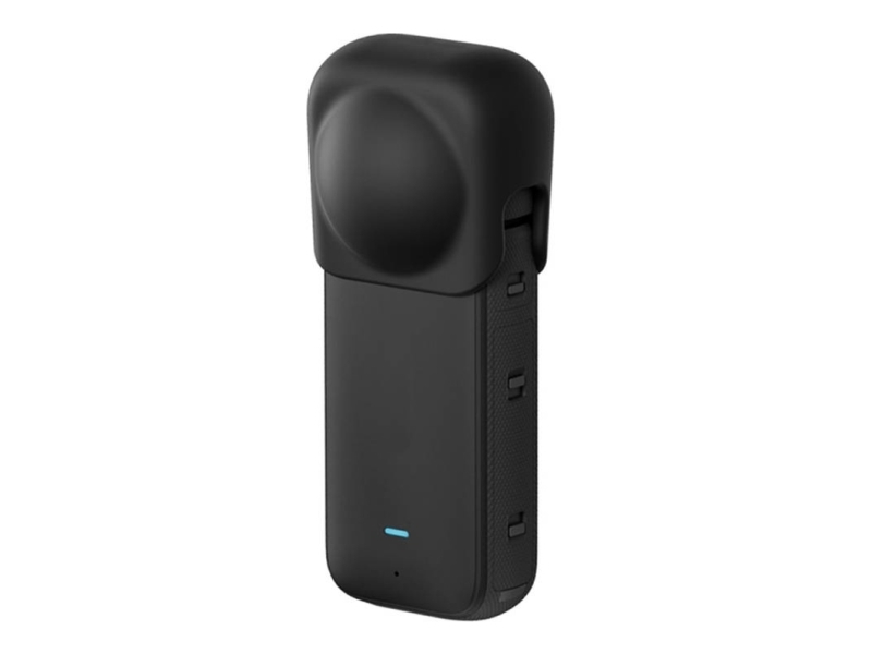 Puluz Silicone protective lens cover for Insta360 X3 (black)