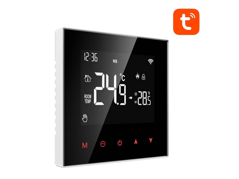 Išmanusis katilo šildymo termostatas Avatto WT100 3A WiFi Tuya