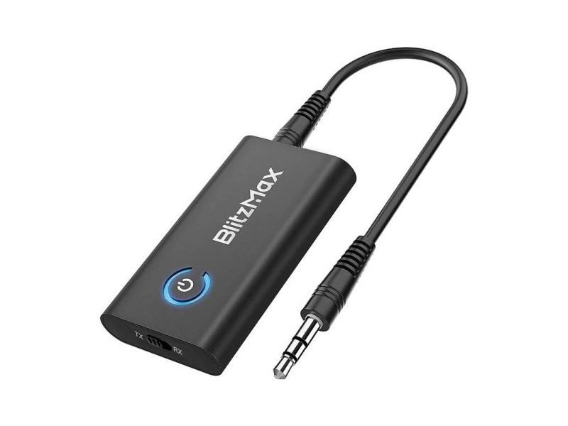 Blitzwolf FM-sender Transmitter / Bluetooth-modtager 5.2 BlitzMax BT05, aptX