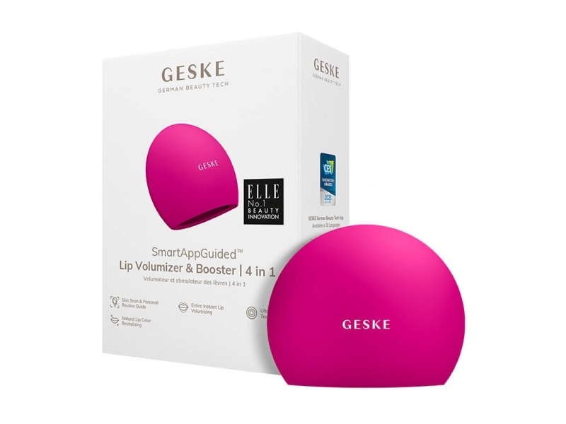 Geske 4-i-1 silikon läppförlängare med app (magenta) | Hudvårdsmärken - E-J - Geske | GameStuff