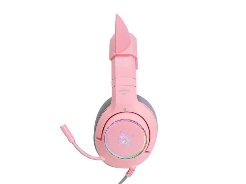 Onikuma K9 Gaming-Headset Rosa Rgb