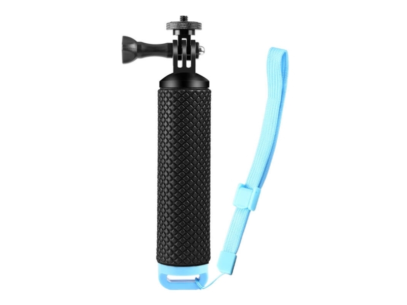 Puluz buoyancy mount for sports cameras and phones (DJI, GoPro, Insta360) (black)