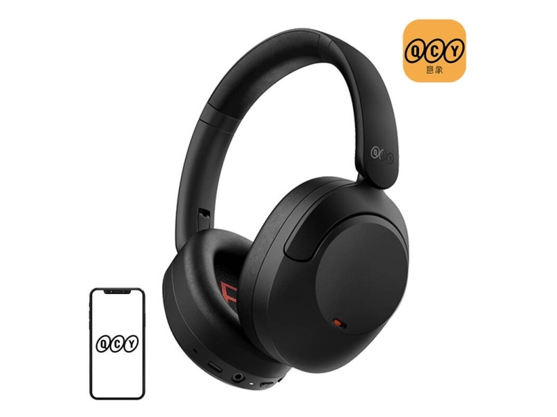 Wireless Headphones Qcy Anc H4 (Black)