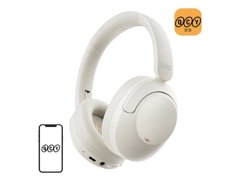 Wireless Headphones Qcy Anc H4 (White)