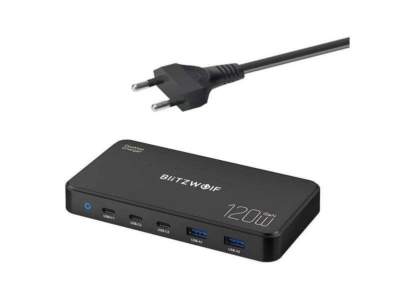BlitzWolf Charging Station Blitzwolf BW-i100 5in1 120W