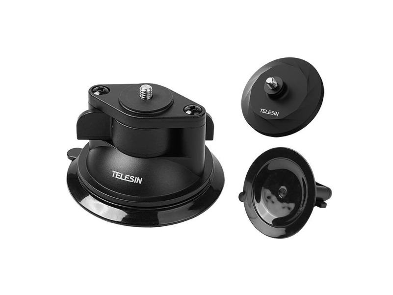 Magnetic Base and Suction Cup Base Set TELESIN for Insta360 GO 3 | Spel - Headset & Streaming - Video & streaming | GameStuff