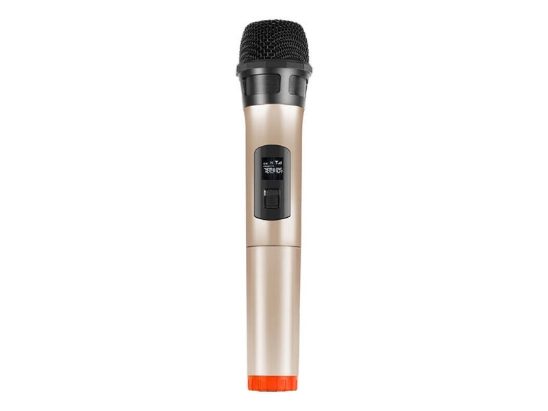 Mikrofon Puluz Trådløs Uhf Dynamisk Mikrofon Puluz Pu628j 3,5 Mm (Guld)