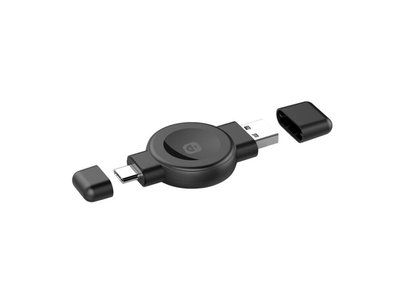 In-Line Choetech T606-F Wireless Charger For Smartwatch (Black)