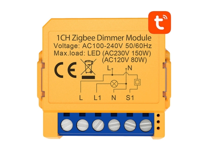 Zigbee Avatto Zdms16-1 Tuya Intelligent Stikkontakt