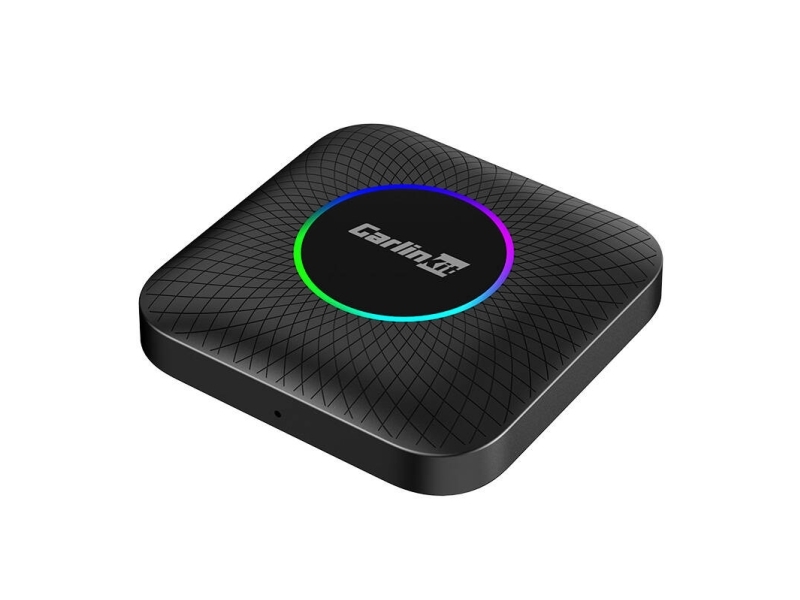 Wireless Carplay / Android Auto Adapter Carlinkit Tbox Ambient For Apple Iphone / Android Series, 4Gb Ram / 64Gb, Black