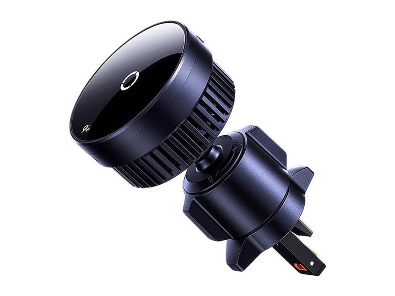 Baseus bilholder Baseus MagPro med induktionsoplader 15W Qi2.0 (sort)