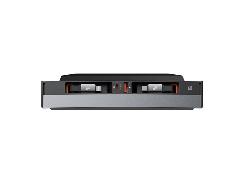 Hub Baseus T-Space With Usb-C To Lightning Cables For Tesla Cars (Black)