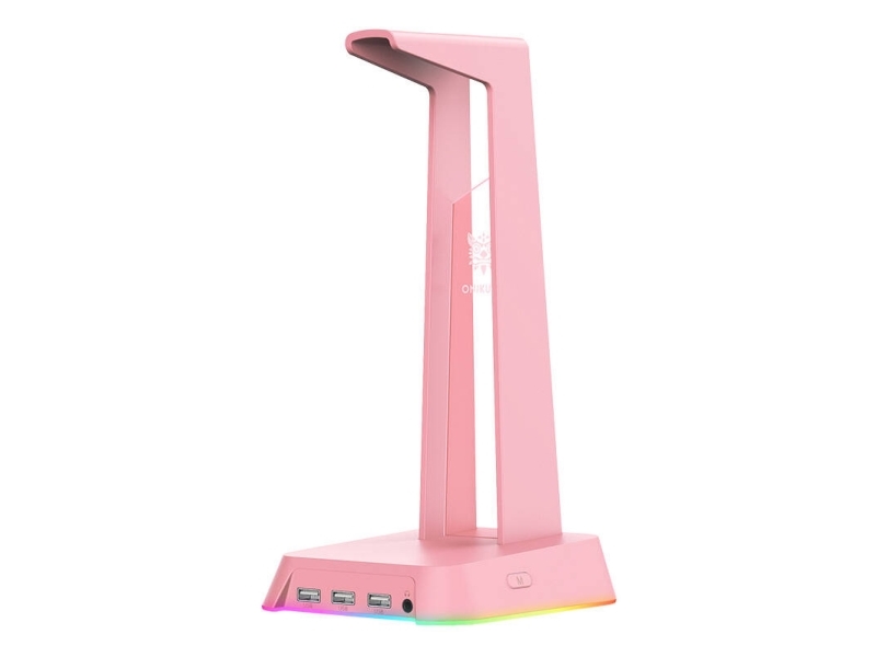Onikuma Kopfhörerständer Mit Rgb-Beleuchtung Onikuma St2 Rosa