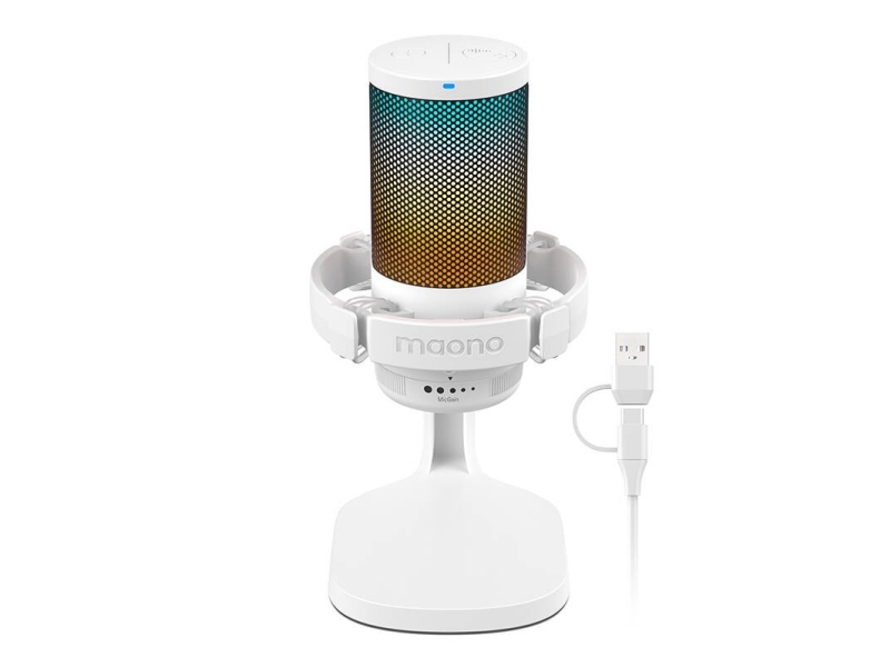 Spelmikrofon Maono DGM20 (biały) | TV, Ljud & Bild - Hörlurar & Mikrofoner | GameStuff