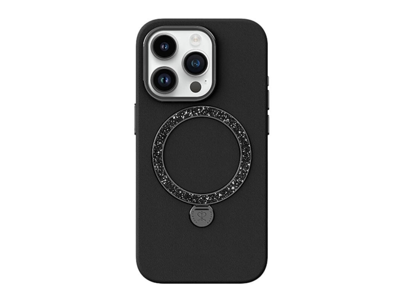 Joyroom PN-15L2 Case Dancing Circle for iPhone 15 Pro (juodas) | Spel - Headset & Streaming - Video & streaming | GameStuff