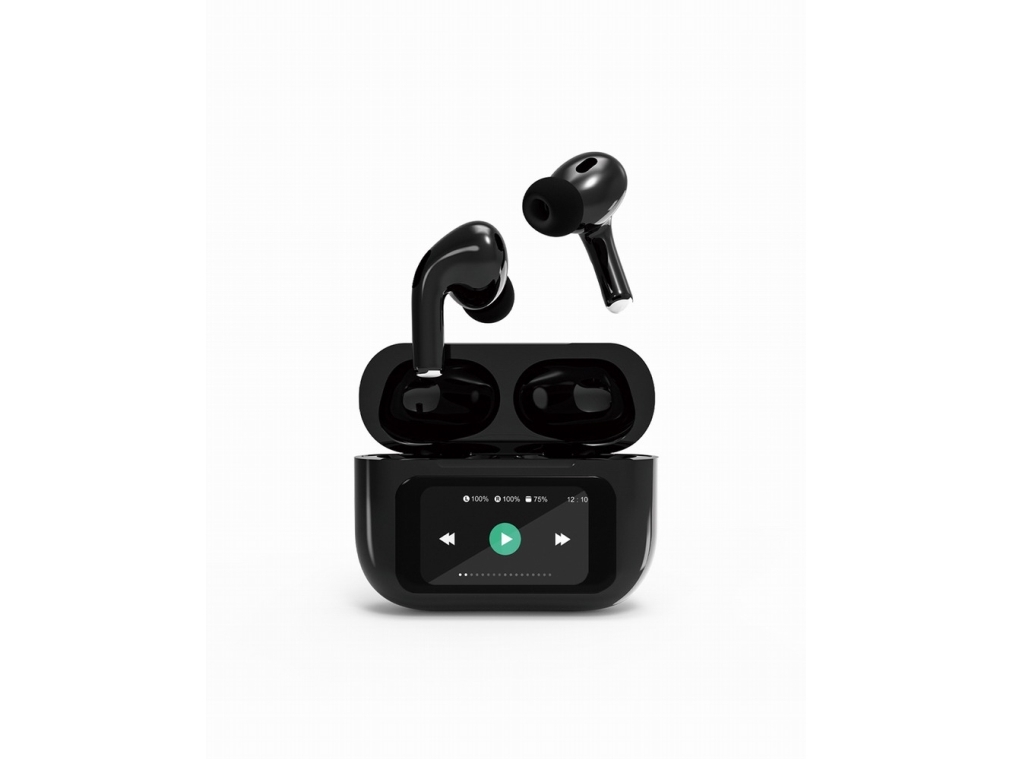 Gembird TWS-LCD-ANC-01-BK - Ægte trådløse øretelefoner med mik. - i øret - Bluetooth