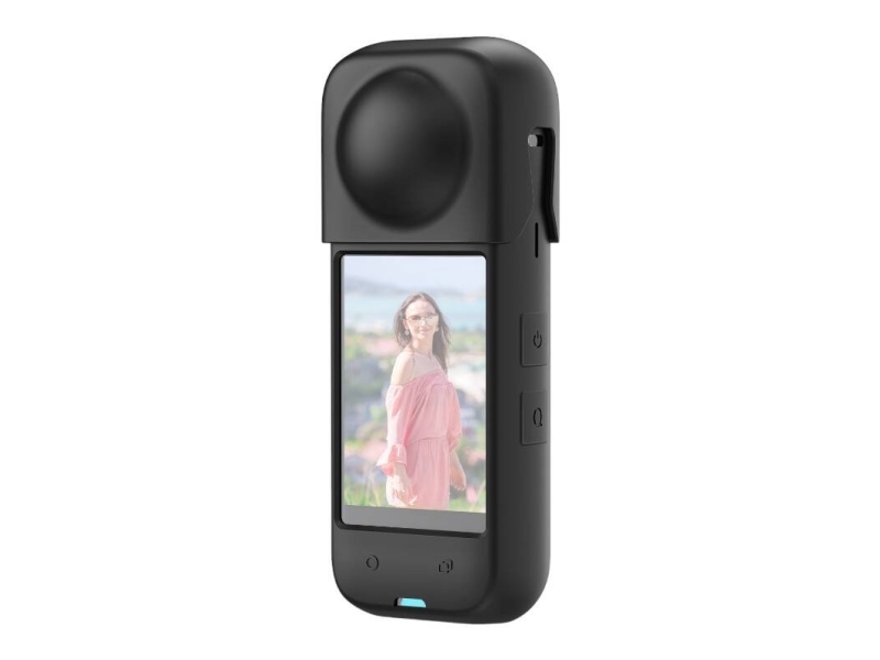Silikon-Schutzgehäuse Puluz Für Insta360 X4 (Schwarz)