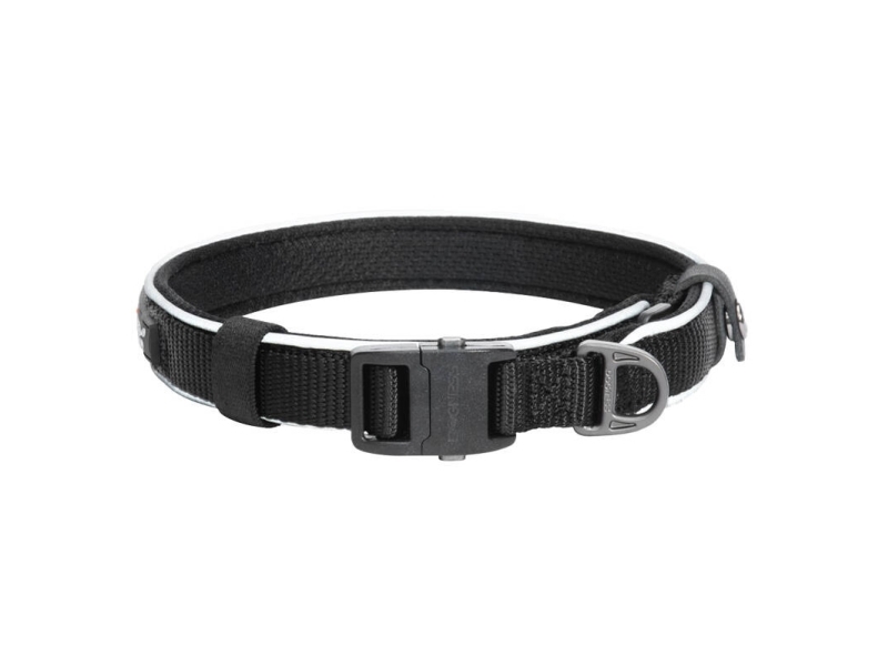 Reflektierendes Dogness-Halsband Größe S (Schwarz)