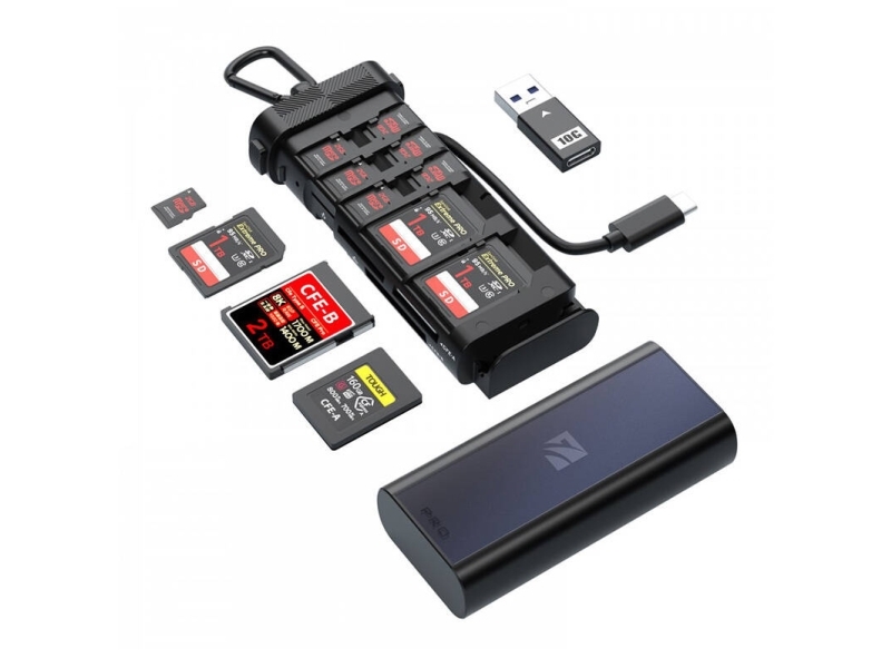 Freewell Pro CF A/B, SD, TF hukommelseskortlæser