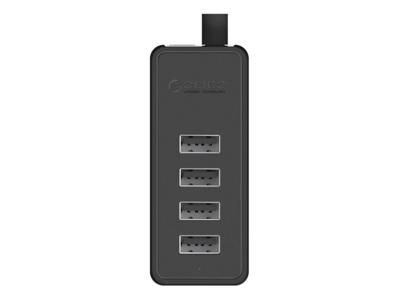 Orico Usb Hub Orico W5p-100 Usb Til 4X Usb 2.0-Adapter (Sort)