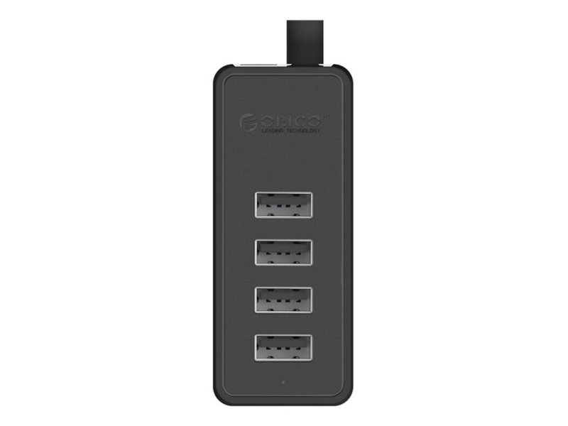 Orico Usb-Hubadapter Orico W5p-30 Usb Til 4X Usb 2.0 (Sort)