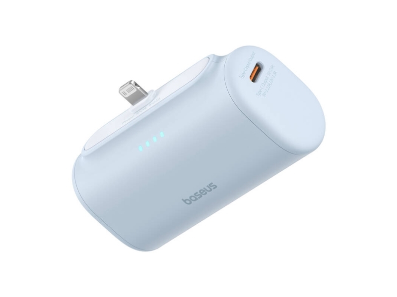 Powerbank Baseus Compact Lightning Version, 5000Mah, 20W, Pd, Blue P10068307313-00