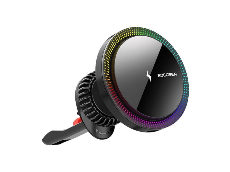 Rocoren trådløs biloplader RCZJ-XK01 15W (sort)