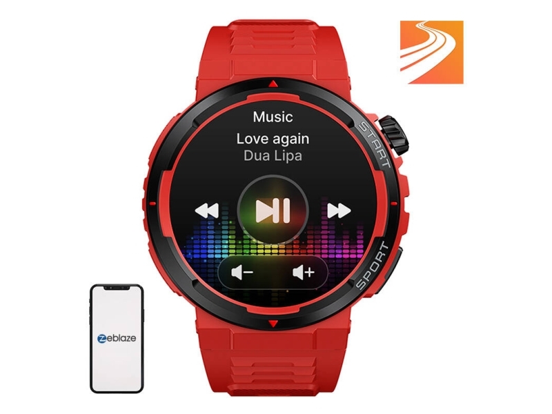 Zeblaze Ares 3 Plus smartwatch r&ouml;d (ZB4475)