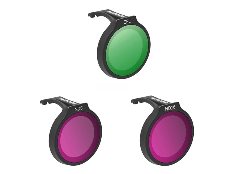 Sunnylife set of three filters for DJI Neo CPL+ND8+ND16